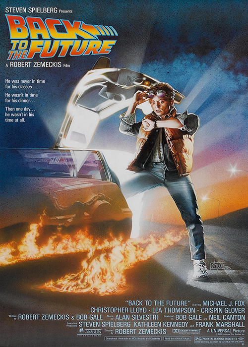 Back to the Future Movie Poster