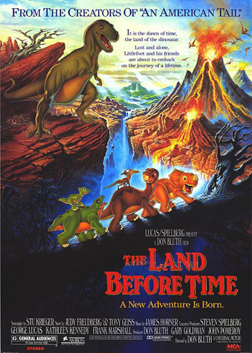 The Land Before Time movie poster